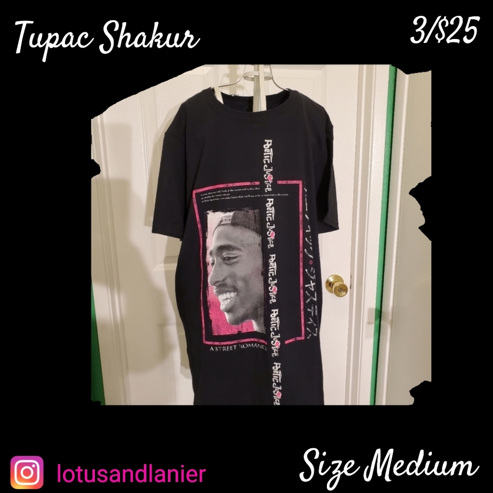 Poetic Justice T-Shirt Sz Medium 3/$25